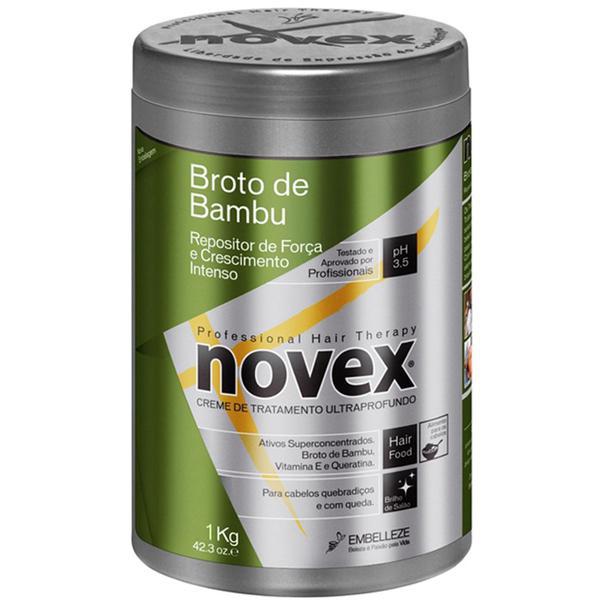 CREME DE TRATAMENTO NOVEX BROTO BAMBU 1KG