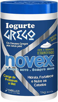 CREME DE TRATAMENTO NOVEX IOGURTE GREGO 1KG