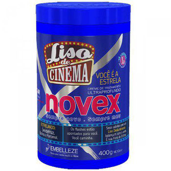 CREME DE TRATAMENTO NOVEX  LISO CINE 400G