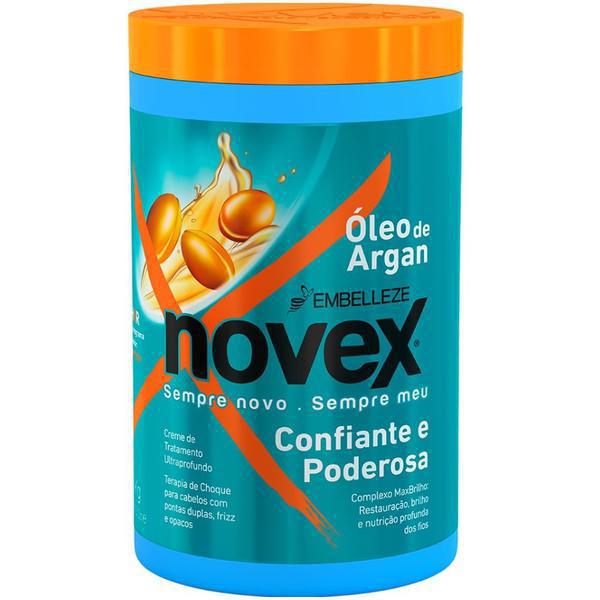 CREME DE TRATAMENTO NOVEX  OLEO DE ARGAN 400G
