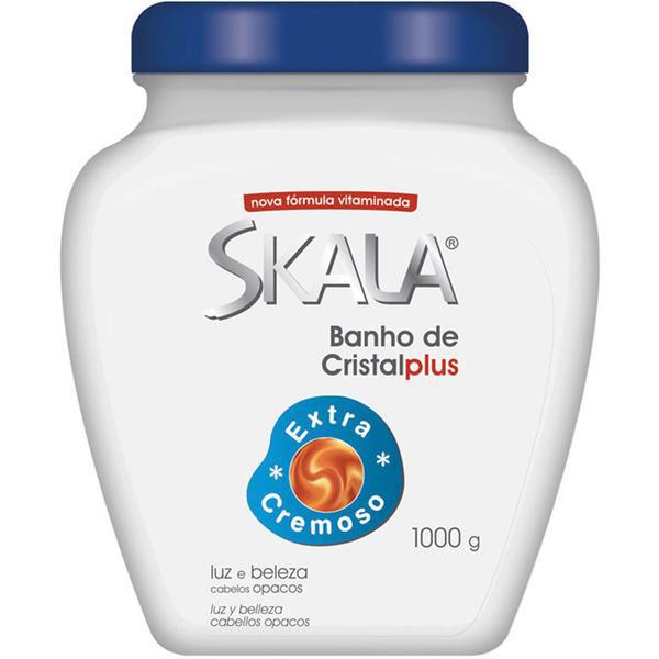 Creme Cabelo Skala Tratamento Banho De Cristal 1kg