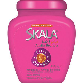 CREME DE TRATAMENTO SKALA S O S ARGILA BRANCA 1000G