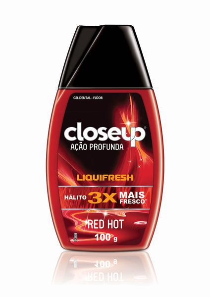 CREME DENTAL CLOSEUP LIQUIFRESH RED HOT 100G
