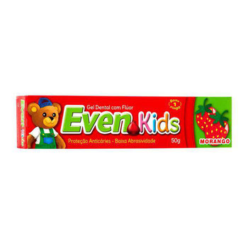 CREME DENTAL EVEN KIDS MORANGO 50G