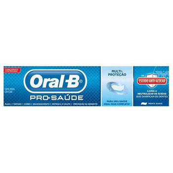 CREME DENTAL ORALB PROSAUDE MENTA SUAVE 70G