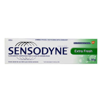 CREME DENTAL SENSODINE EXTRA FRESH 50G