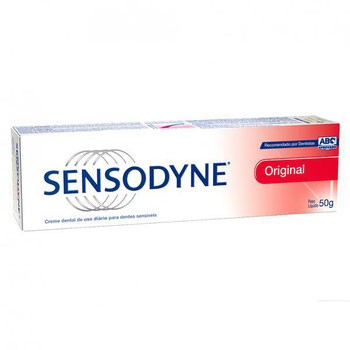 Creme Dental Sensodyne Original Para Dentes Sensíveis 50gr
