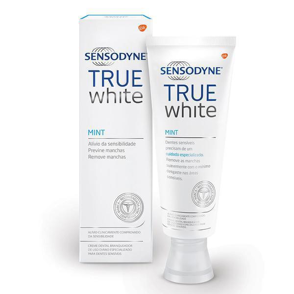 CREME DENTAL SENSODYNE TRUE WHITE MINT 100G