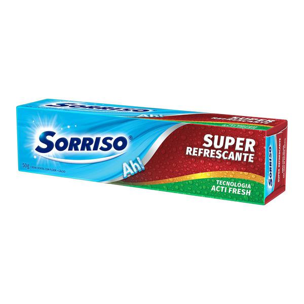 CREME DENTAL SORRISO SUPER REFRESCANTE 50G
