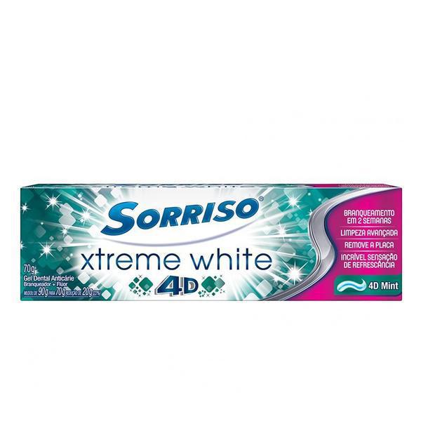 CREME DENTAL SORRISO XTREME WHITE 4D 70G