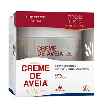 CREME FACIAL DAVENE AVEIA 50G HIPOALERGÊNICO