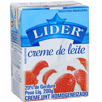CREME LEITE LIDER 200G