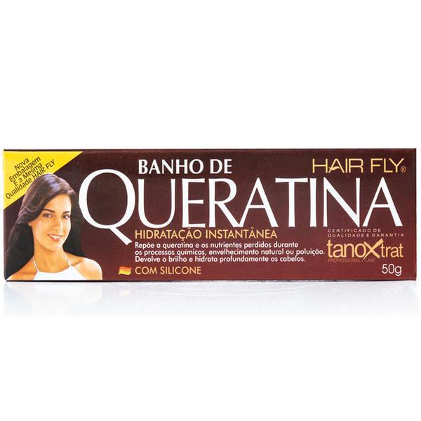 CREME QUERATINA HAIR FLY HIDRATACAO SILICONE 50G