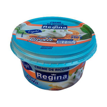 CREME RICOTA REGINA LIGHT 250G