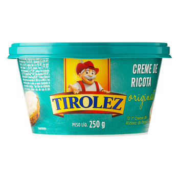 CREME RICOTA TIROLEZ CREMOSO 250G