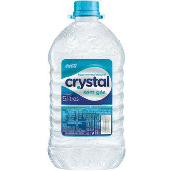 ÁGua Mineral Crystal Sem Gás 5l