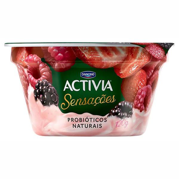 DANONE ACTIVIA SENSACOES FRUT SILV 120G