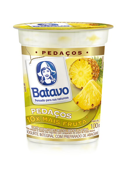 DANONE BATAVO GREGO ABACAXI 100G