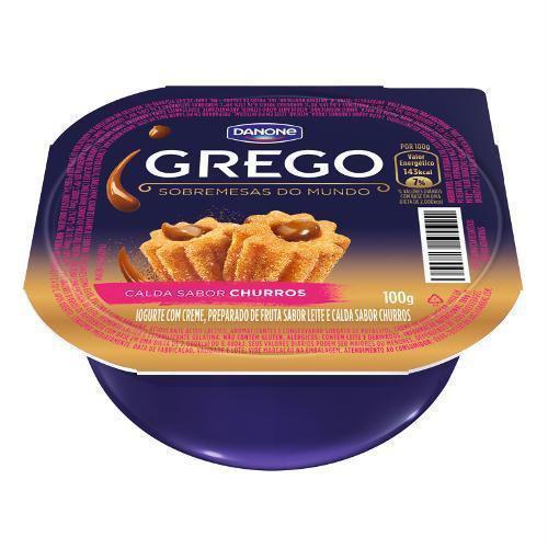 DANONE GREGO CALDA DE CHURROS 100G