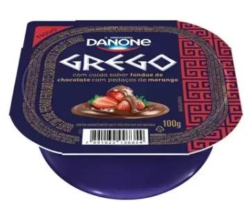 DANONE GREGO MOR/CHOC 100G