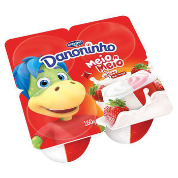 DANONINHO MEIO A MEIO LEITE/MOR 40G