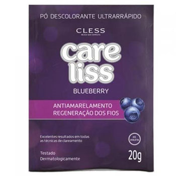 DESCOLORANTE PO CARE LISS BLUEBERRY 20G