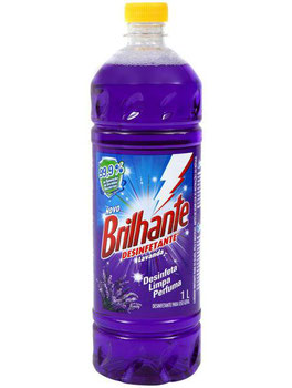 DESINFENTANTE LIQ BRILHANTE LAVANDA 1L