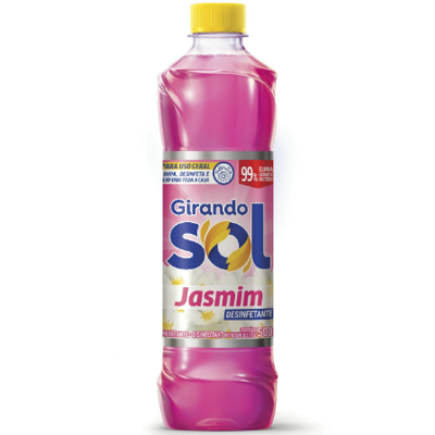DESINFETANTE GIRANDO SOL 500ML JASMIM
