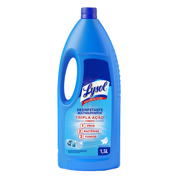 DESINFETANTE LYSOL 1,5L PUREZA ALGODÃO