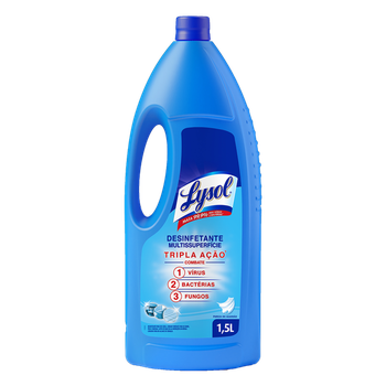 DESINFETANTE LYSOL 1,5L PUREZA ALGODÃO