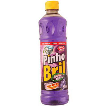 DESINFETANTE PINHO BRIL L500P450ML CAMPOS LAVANDA