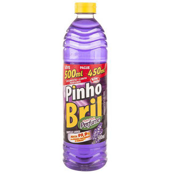 DESINFETANTE PINHO BRIL LAVANDA L500ML P450ML