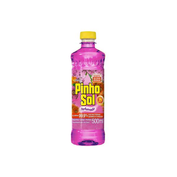 DESINFETANTE PINHO SOL FLORAL 500ML