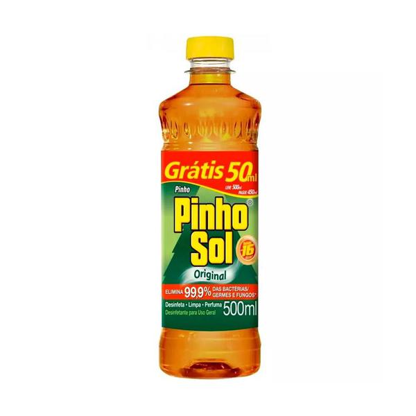 DESINFETANTE PINHO SOL ORIGINAL L 500ML P 450ML