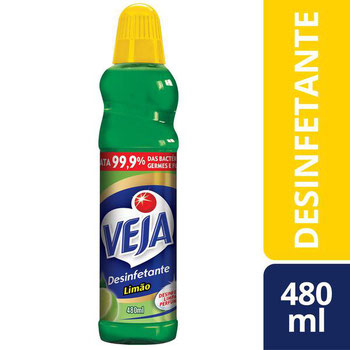 DESINFETANTE VEJA  LIMAO 480ML
