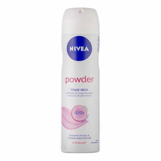 Desodorante Aerosol Nivea 150ml Feminina Powder Comfort