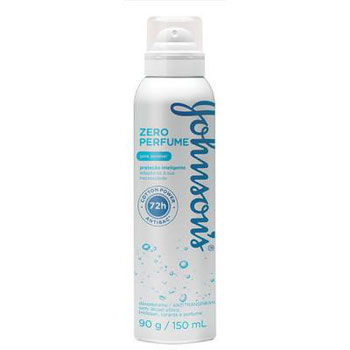 DESOD AEROSOL JOHNSONS ZERO PERFUME 150ML