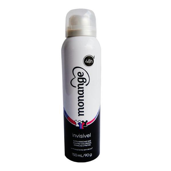 Desodorante Aerossol Monange Invisivel 150ml