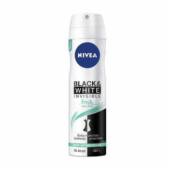 Antitranspirante Aerosol Fresh Nivea Invisible for Black & White 150ml
