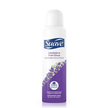 Desodorante Aerossol Suave Lavanda E Erva Doce Antitranspirante 150ml