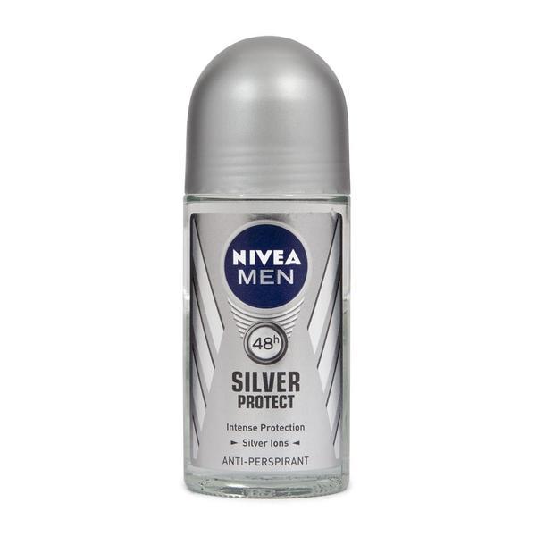 DESOD NIVEA ROLLON MEN 48H SILVER PROTECT 50ML