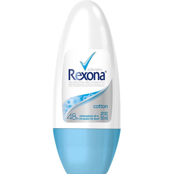 DESOD REXONA ROLLON WOMEN COTTON 50G
