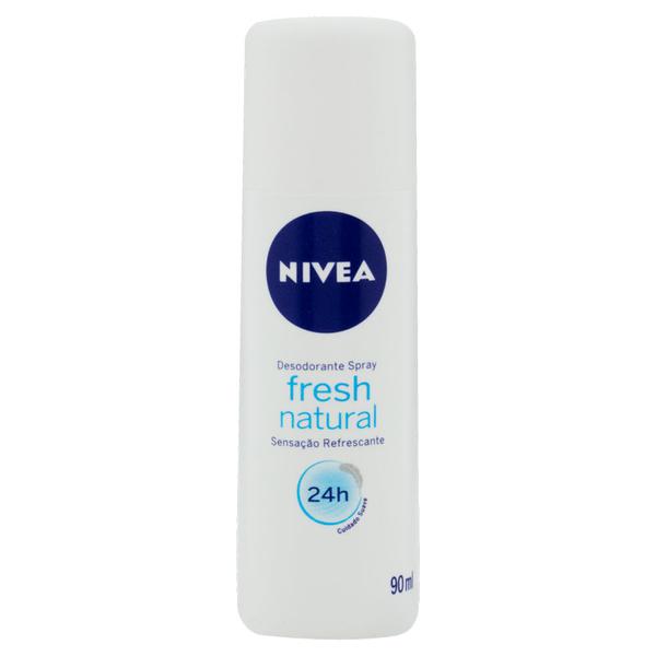 DESOD SPRAY NIVEA FRESH NAT 90ML