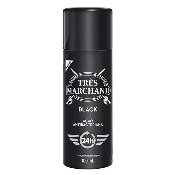 DESOD SPRAY TRES MARCHAND BLACK 100ML
