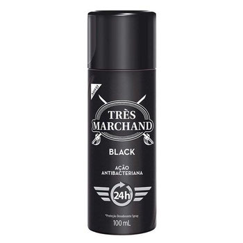DESOD SPRAY TRES MARCHAND BLACK 100ML