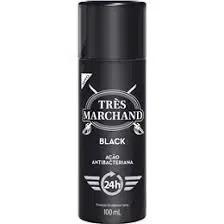 DESOD SPRAY TRES MARCHAND BLACK 100ML