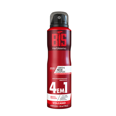 DESODORANTE AEROSSOL HERBISSIMO VOLCANO 150ML 90G