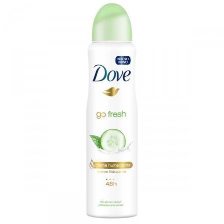 Desodorante Aerossol Dove Go Fresh Pepino e Chá Verde 150ml