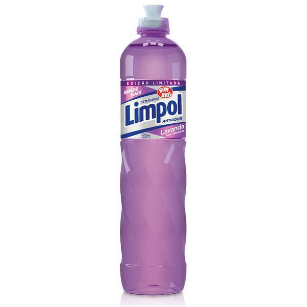 DETERGENTE LIQ LIMPOL LAVANDA 500ML