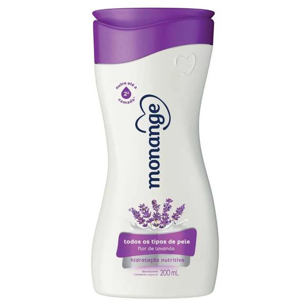 DM LEITE HID MONANGE FLOR DE LAVANDA 200ML